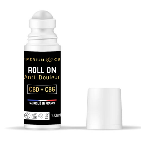 Roll-on anti douleur CBD+CBG - IMPERIUM CBD